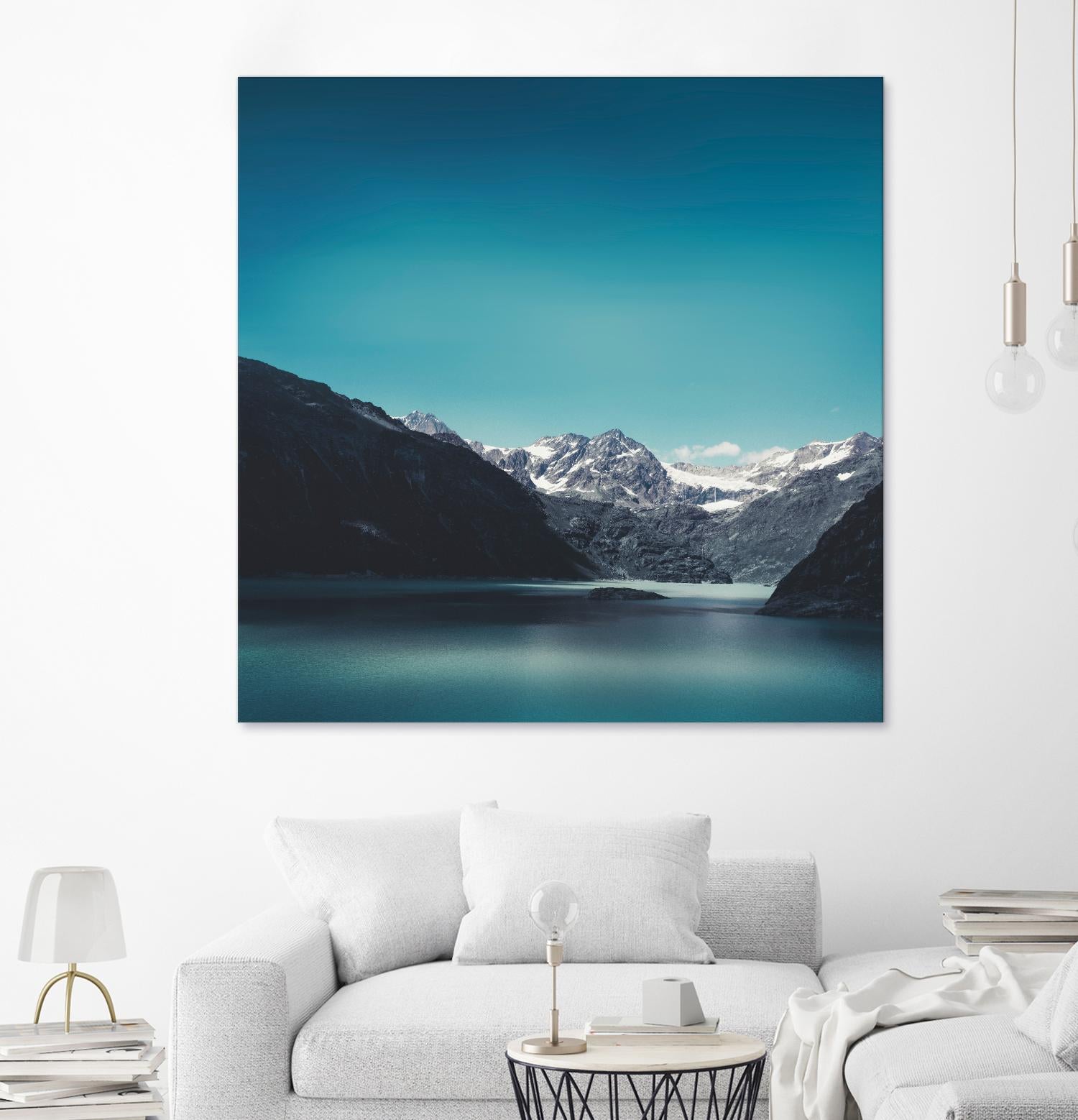 Turquoise Mountain Lake by Dirk Wuestenhagen on GIANT ART - multicolor photography; landscapes