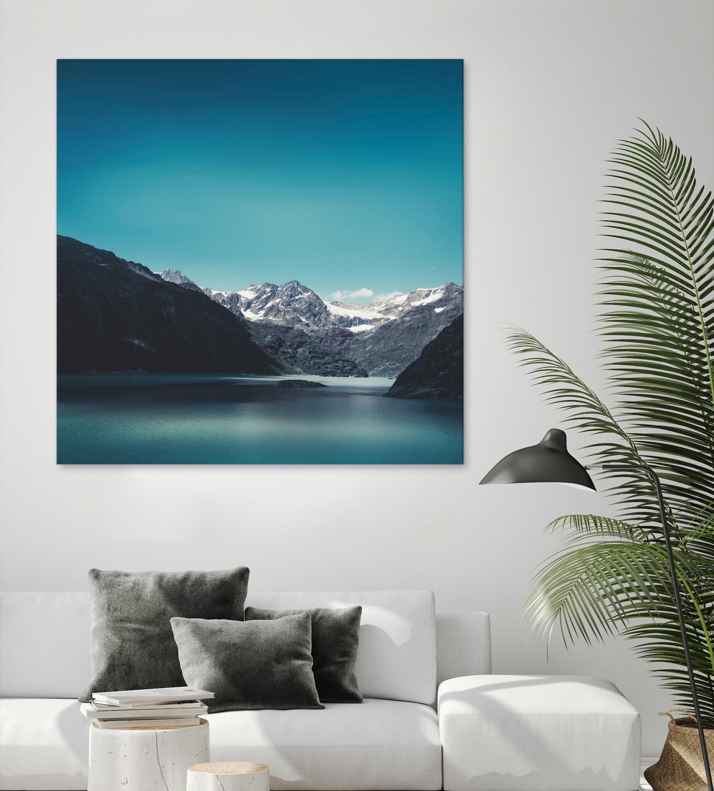 Turquoise Mountain Lake by Dirk Wuestenhagen on GIANT ART - multicolor photography; landscapes