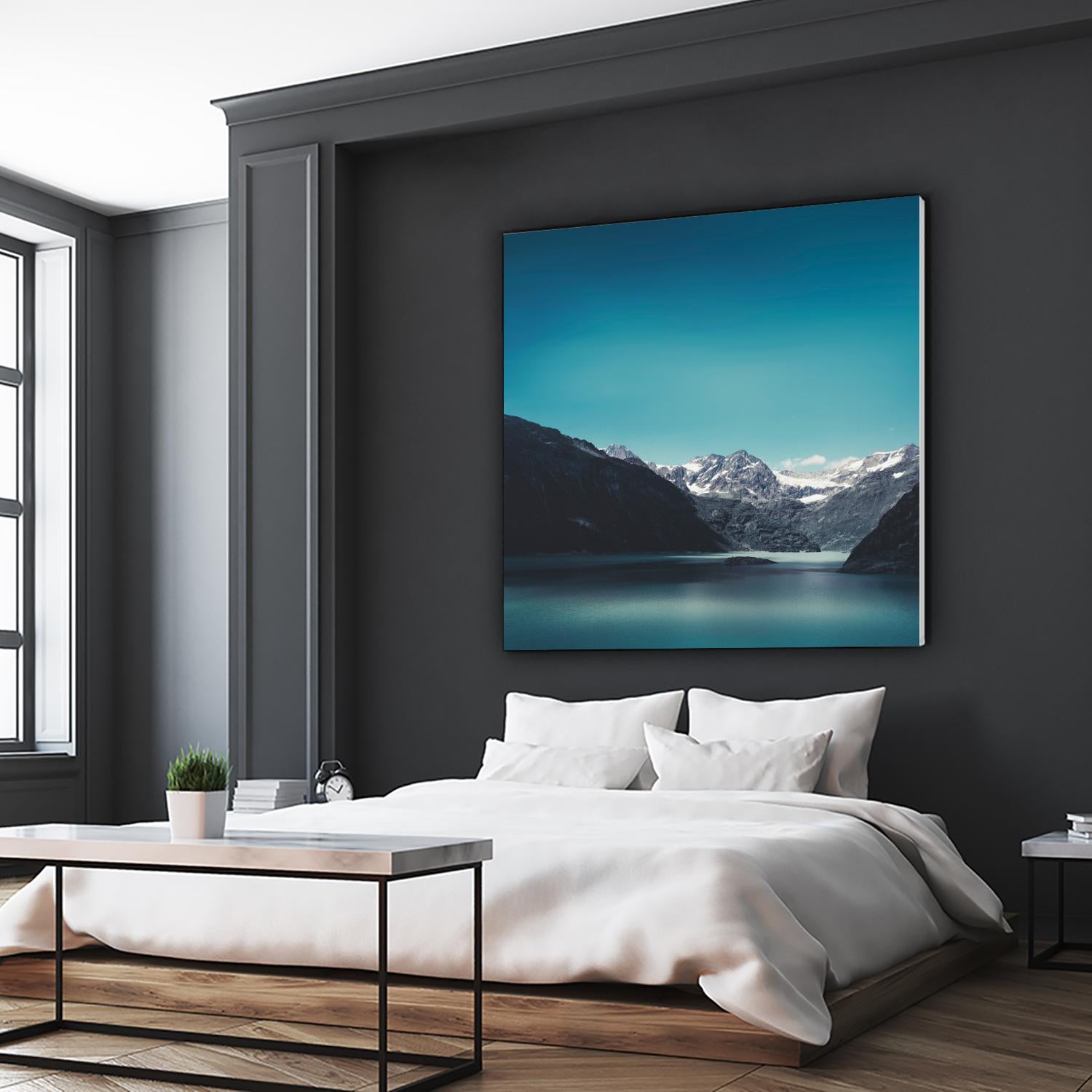 Turquoise Mountain Lake by Dirk Wuestenhagen on GIANT ART - multicolor photography; landscapes