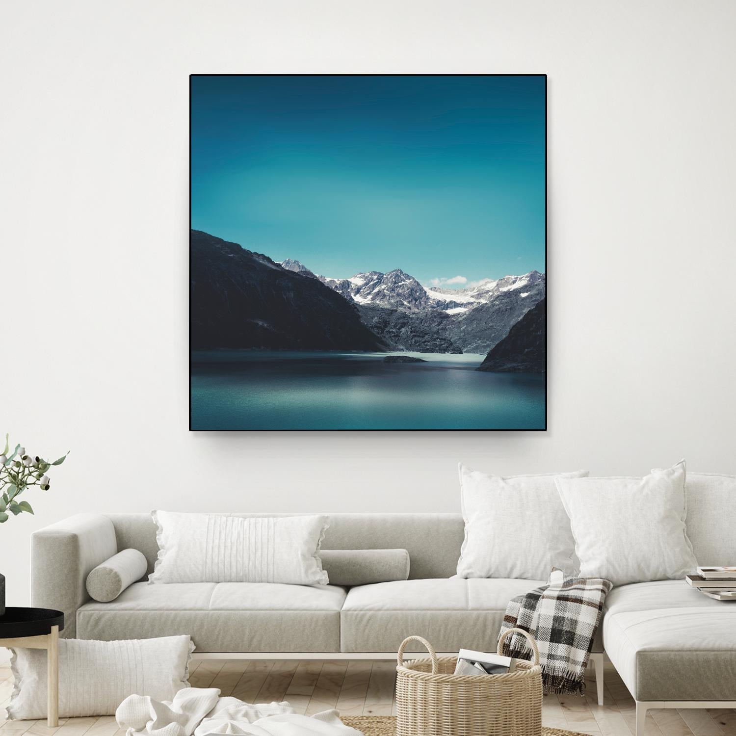 Turquoise Mountain Lake by Dirk Wuestenhagen on GIANT ART - multicolor photography; landscapes