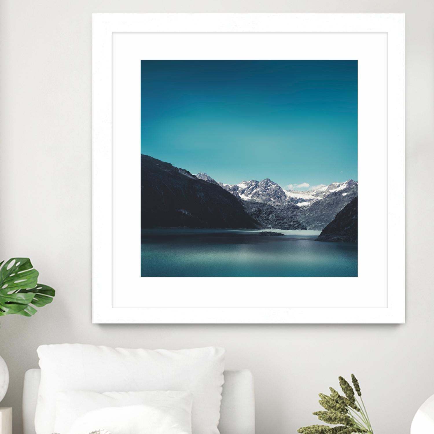 Turquoise Mountain Lake by Dirk Wuestenhagen on GIANT ART - multicolor photography; landscapes