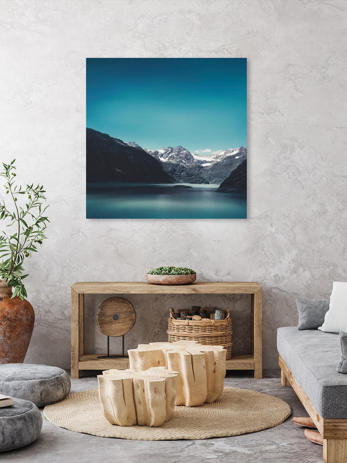 Turquoise Mountain Lake by Dirk Wuestenhagen on GIANT ART - multicolor photography; landscapes