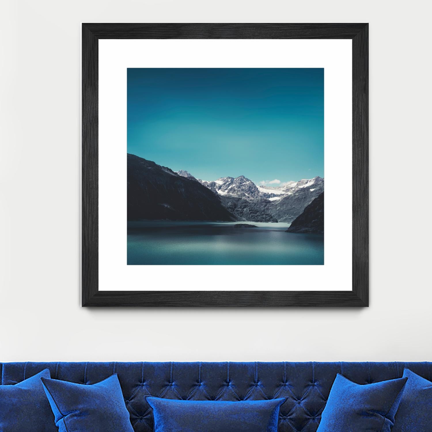 Turquoise Mountain Lake by Dirk Wuestenhagen on GIANT ART - multicolor photography; landscapes