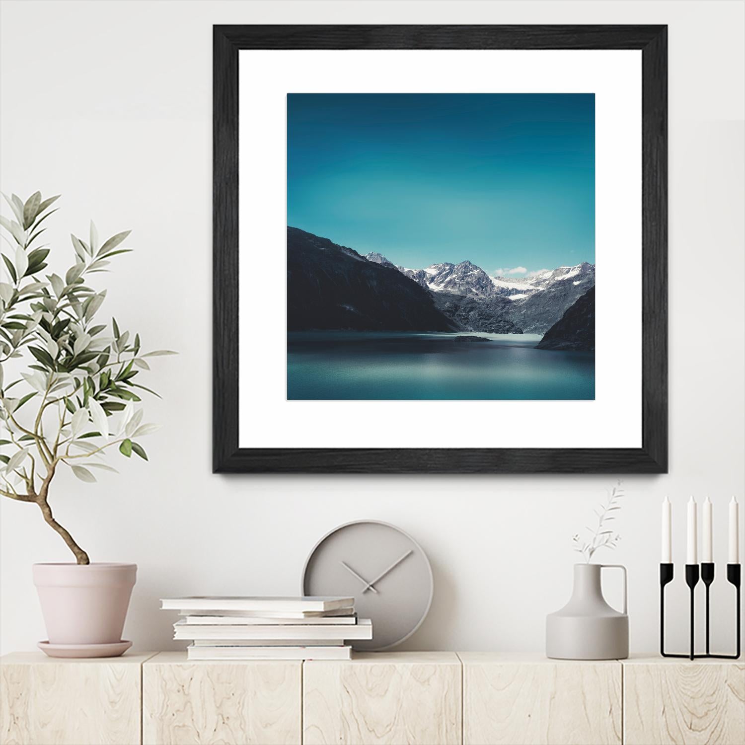 Turquoise Mountain Lake by Dirk Wuestenhagen on GIANT ART - multicolor photography; landscapes