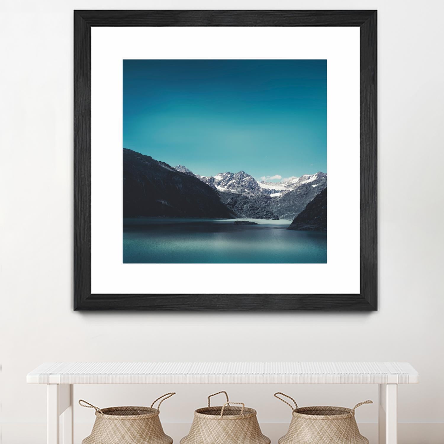 Turquoise Mountain Lake by Dirk Wuestenhagen on GIANT ART - multicolor photography; landscapes