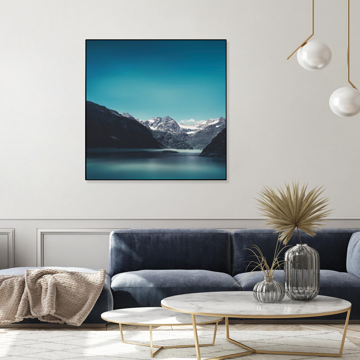Turquoise Mountain Lake by Dirk Wuestenhagen on GIANT ART - multicolor photography; landscapes
