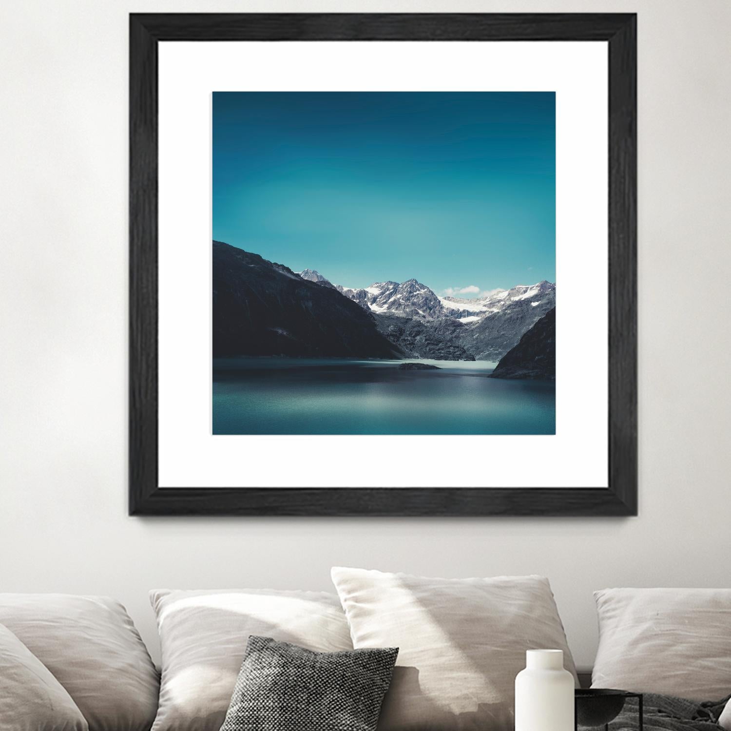 Turquoise Mountain Lake by Dirk Wuestenhagen on GIANT ART - multicolor photography; landscapes