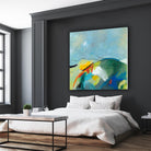 Alpine No. 2 by Jan Weiss on GIANT ART - multicolor landscapes; contemporary; abstracts