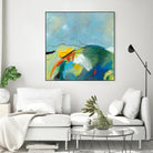 Alpine No. 2 by Jan Weiss on GIANT ART - multicolor landscapes; contemporary; abstracts