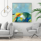 Alpine No. 2 by Jan Weiss on GIANT ART - multicolor landscapes; contemporary; abstracts