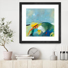 Alpine No. 2 by Jan Weiss on GIANT ART - multicolor landscapes; contemporary; abstracts