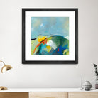 Alpine No. 2 by Jan Weiss on GIANT ART - multicolor landscapes; contemporary; abstracts