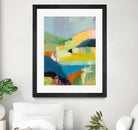 Coastal Hills by Jan Weiss on GIANT ART - multicolor landscapes; abstracts; contemporary