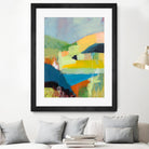 Coastal Hills by Jan Weiss on GIANT ART - multicolor landscapes; abstracts; contemporary