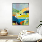 Coastal Hills by Jan Weiss on GIANT ART - multicolor landscapes; abstracts; contemporary