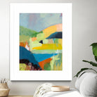Coastal Hills by Jan Weiss on GIANT ART - multicolor landscapes; abstracts; contemporary