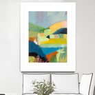Coastal Hills by Jan Weiss on GIANT ART - multicolor landscapes; abstracts; contemporary