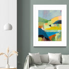 Coastal Hills by Jan Weiss on GIANT ART - multicolor landscapes; abstracts; contemporary