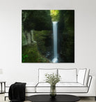 Cavern Cascade by Patrick Zephyr on GIANT ART - multicolor photography; coastal; landscapes