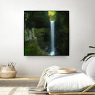 Cavern Cascade by Patrick Zephyr on GIANT ART - multicolor photography; coastal; landscapes