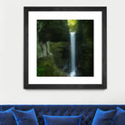 Cavern Cascade by Patrick Zephyr on GIANT ART - multicolor photography; coastal; landscapes