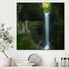 Cavern Cascade by Patrick Zephyr on GIANT ART - multicolor photography; coastal; landscapes