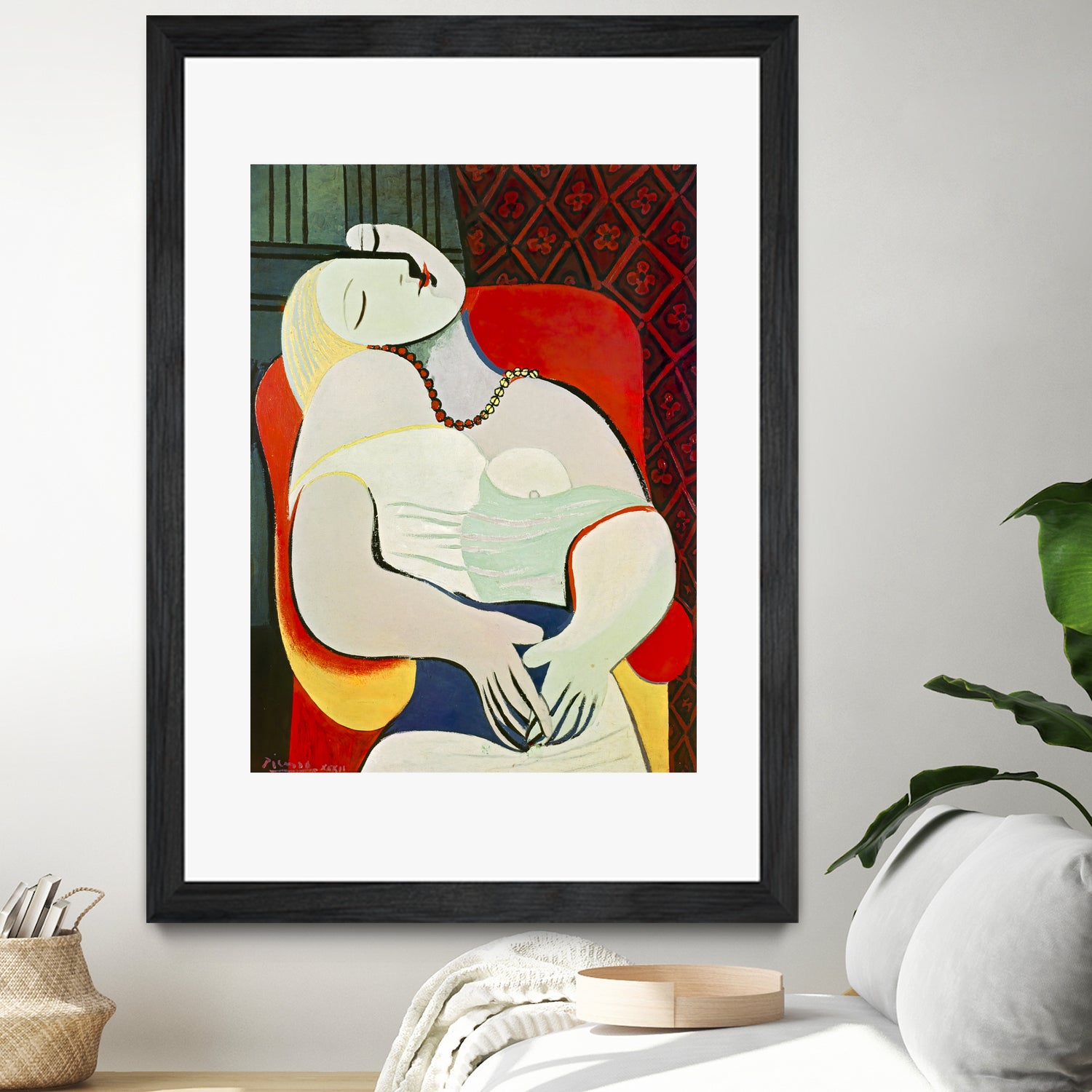 The Dream, 1932 by Pablo Picasso on GIANT ART - red masters picasso