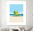 Sunshine Villa by ARTIC FRAME STUDIO on GIANT ART - beige costal