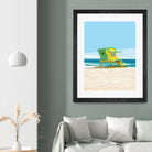 Sunshine Villa by ARTIC FRAME STUDIO on GIANT ART - beige costal