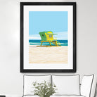 Sunshine Villa by ARTIC FRAME STUDIO on GIANT ART - beige costal