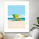 Sunshine Villa by ARTIC FRAME STUDIO on GIANT ART - beige costal