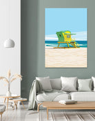 Sunshine Villa by ARTIC FRAME STUDIO on GIANT ART - beige costal