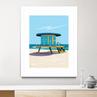 Hal's Villa by ARTIC FRAME STUDIO on GIANT ART - beige costal