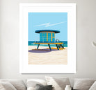 Hal's Villa by ARTIC FRAME STUDIO on GIANT ART - beige costal