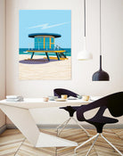 Hal's Villa by ARTIC FRAME STUDIO on GIANT ART - beige costal