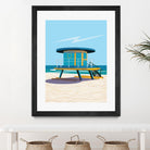 Hal's Villa by ARTIC FRAME STUDIO on GIANT ART - beige costal