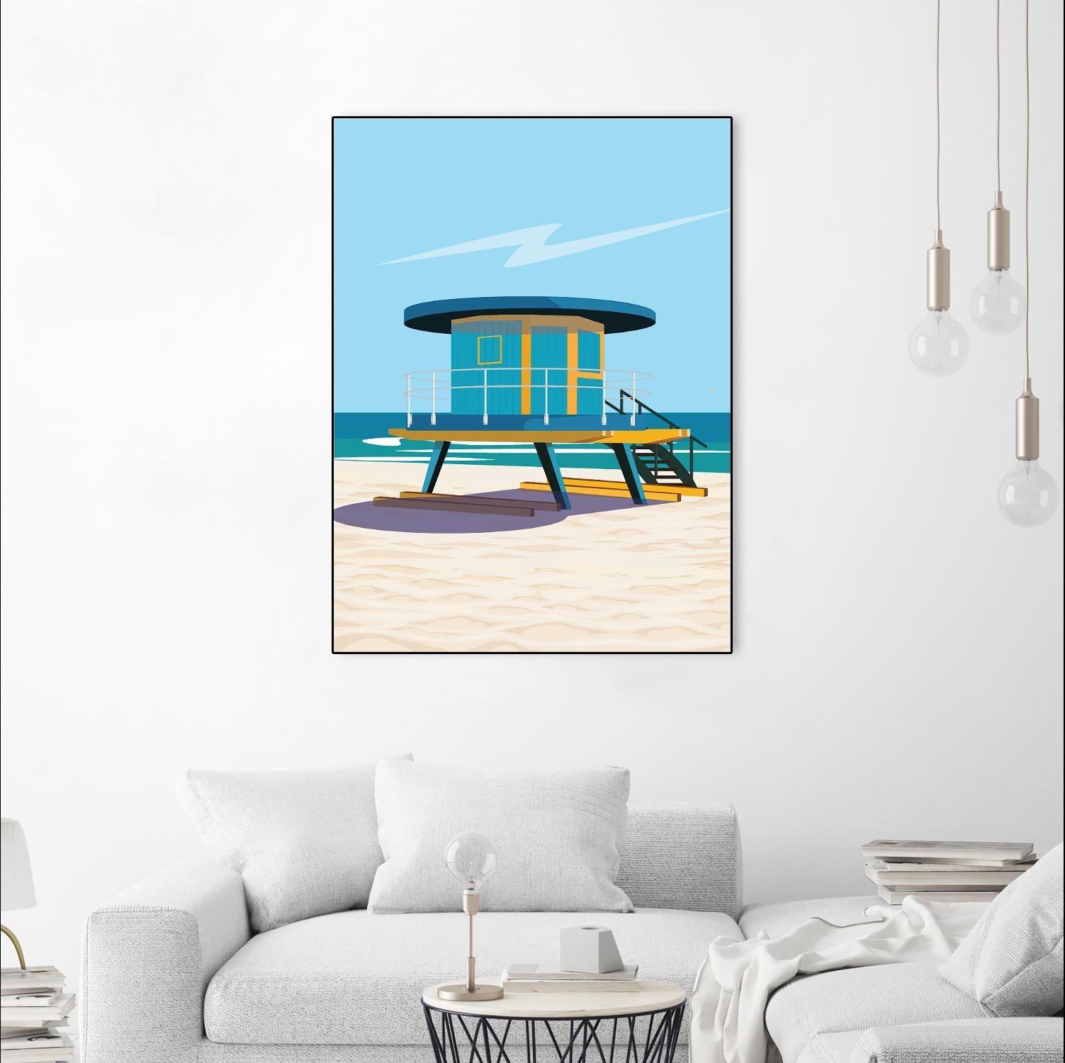 Hal's Villa by ARTIC FRAME STUDIO on GIANT ART - abstract