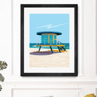 Hal's Villa by ARTIC FRAME STUDIO on GIANT ART - beige costal