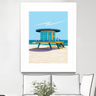 Hal's Villa by ARTIC FRAME STUDIO on GIANT ART - beige costal