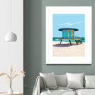 Hal's Villa by ARTIC FRAME STUDIO on GIANT ART - beige costal