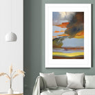 Sunset Path by Judith D'Agostino on GIANT ART - orange landscape
