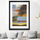 Sunset Path by Judith D'Agostino on GIANT ART - orange landscape