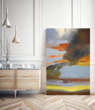 Sunset Path by Judith D'Agostino on GIANT ART - orange landscape