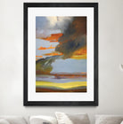 Sunset Path by Judith D'Agostino on GIANT ART - orange landscape