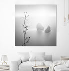 Misty Rocks by Alexandre Manuel on GIANT ART - grey landscape