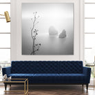 Misty Rocks by Alexandre Manuel on GIANT ART - grey landscape