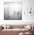 Misty Rocks by Alexandre Manuel on GIANT ART - grey landscape