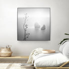 Misty Rocks by Alexandre Manuel on GIANT ART - grey landscape