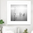 Misty Rocks by Alexandre Manuel on GIANT ART - grey landscape