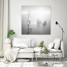 Misty Rocks by Alexandre Manuel on GIANT ART - grey landscape